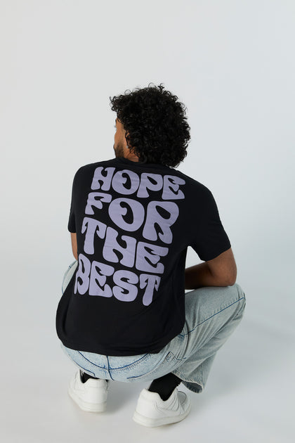 T-shirt à imprimé Hope for the Best