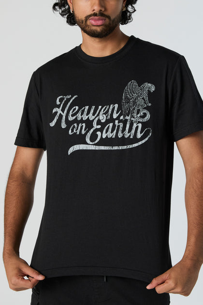 T-shirt à imprimé Heaven on Earth