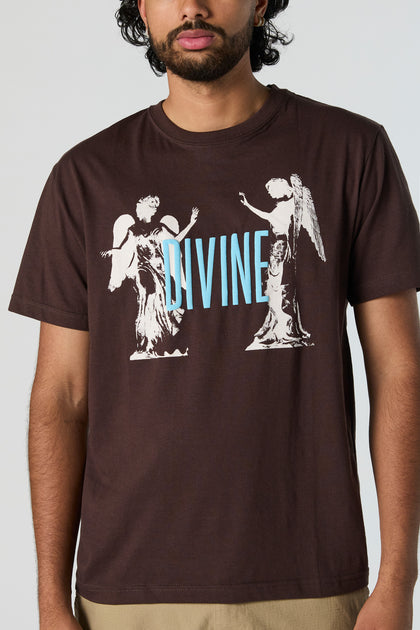 T-shirt à imprimé Divine