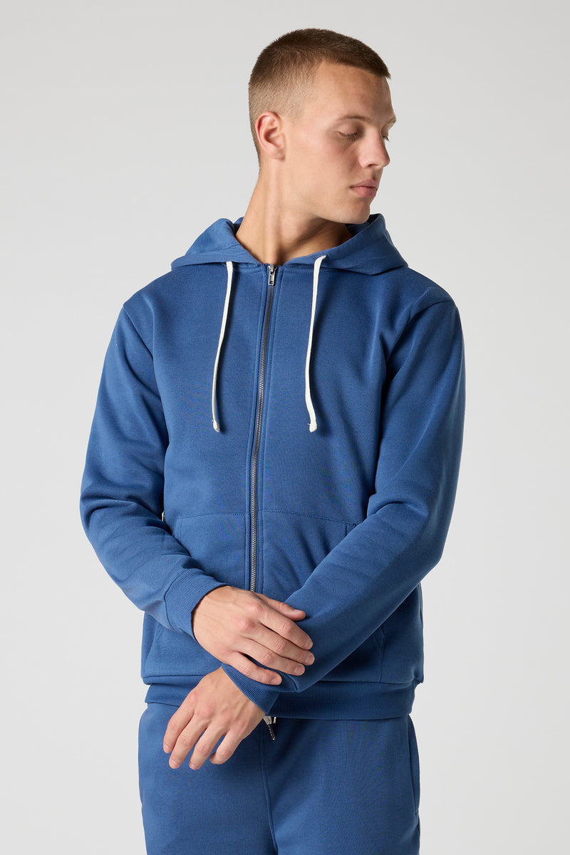 Fleece Zip-Up Hoodie
