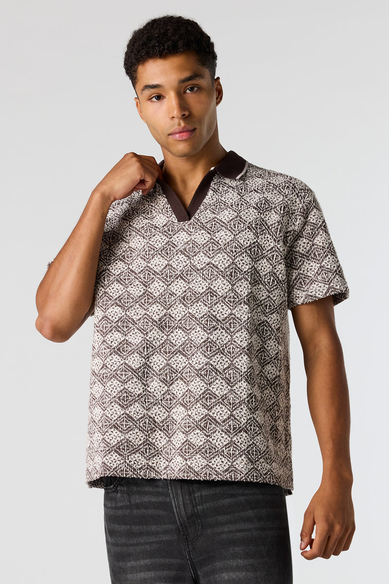 Polo texturé