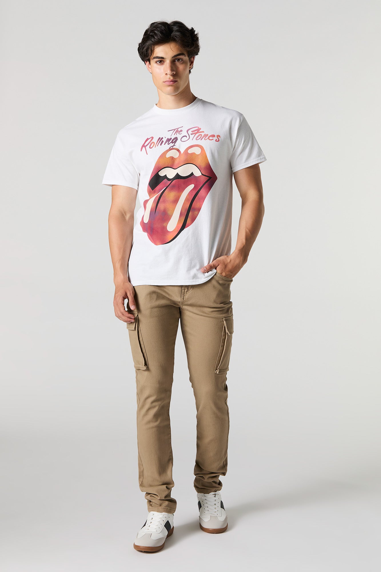 T-shirt à imprimé The Rolling Stones