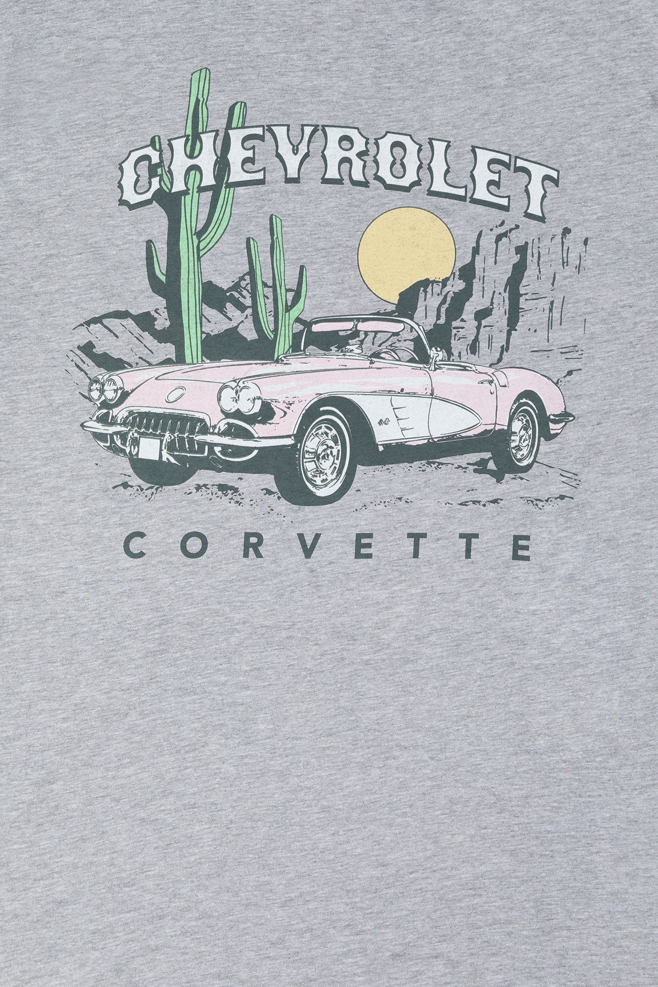 T-shirt à imprimé Chevrolet Corvette