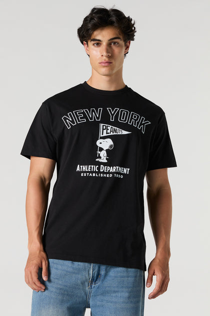 T-shirt à imprimé Peanuts New York