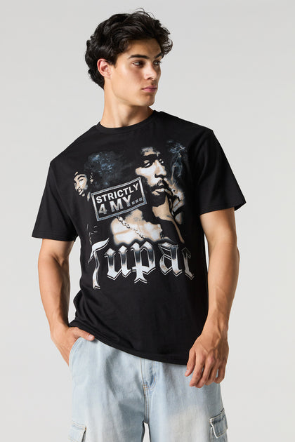 T-shirt à imprimé Tupac Strictly 4 My