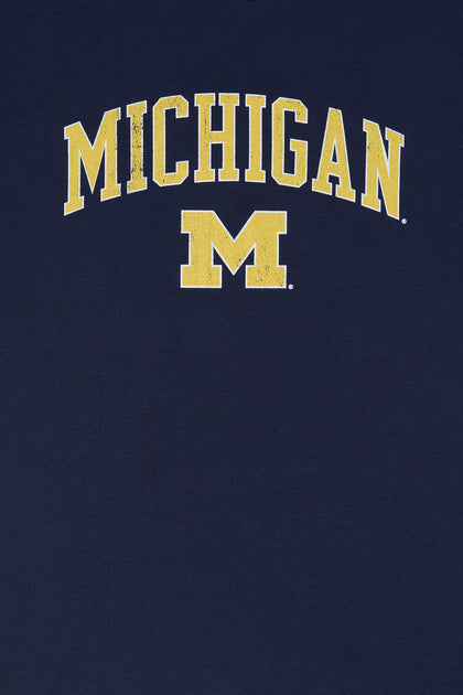 T-shirt à imprimé University of Michigan