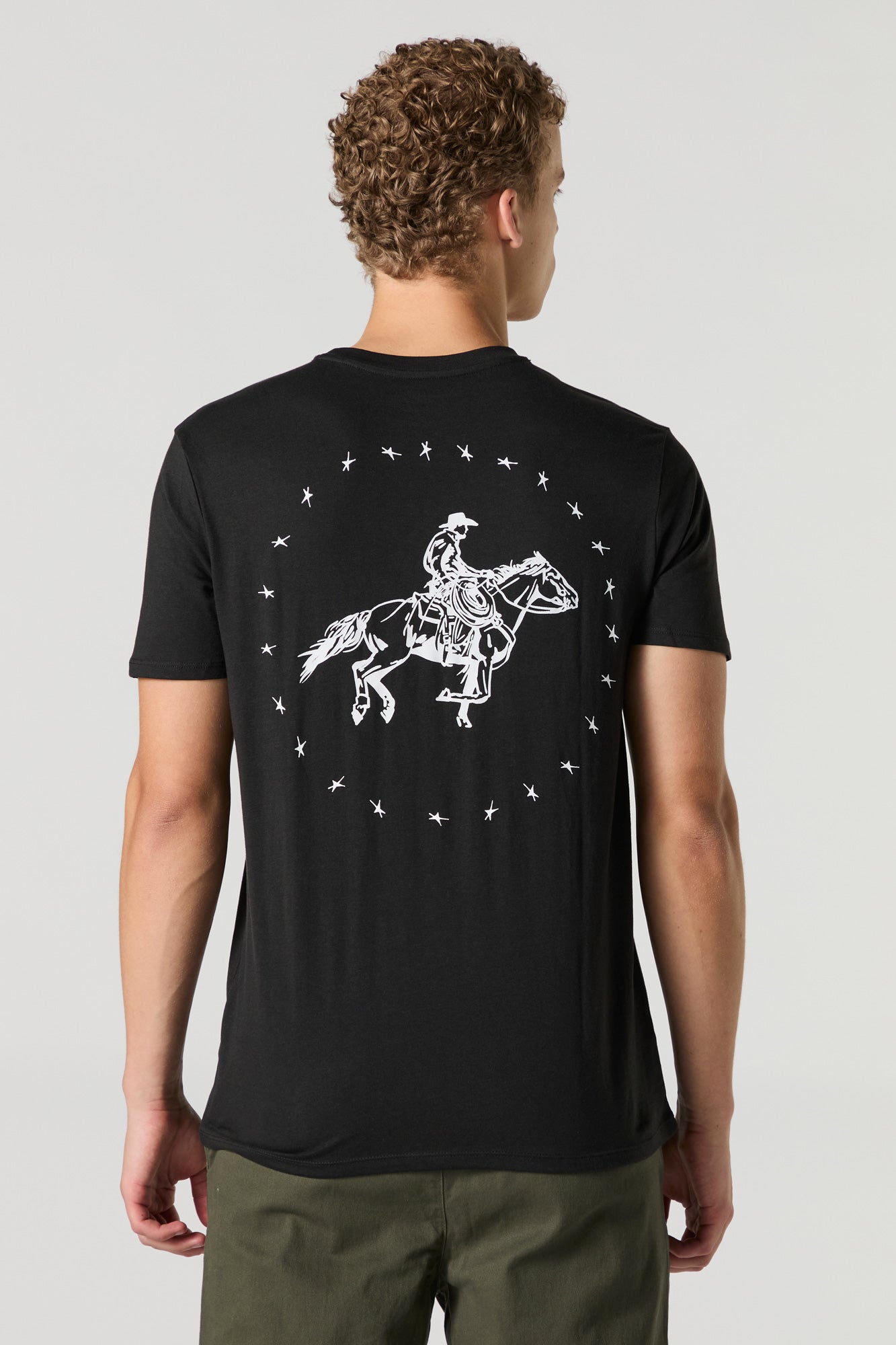 T-shirt à imprimé Cowboy Boot