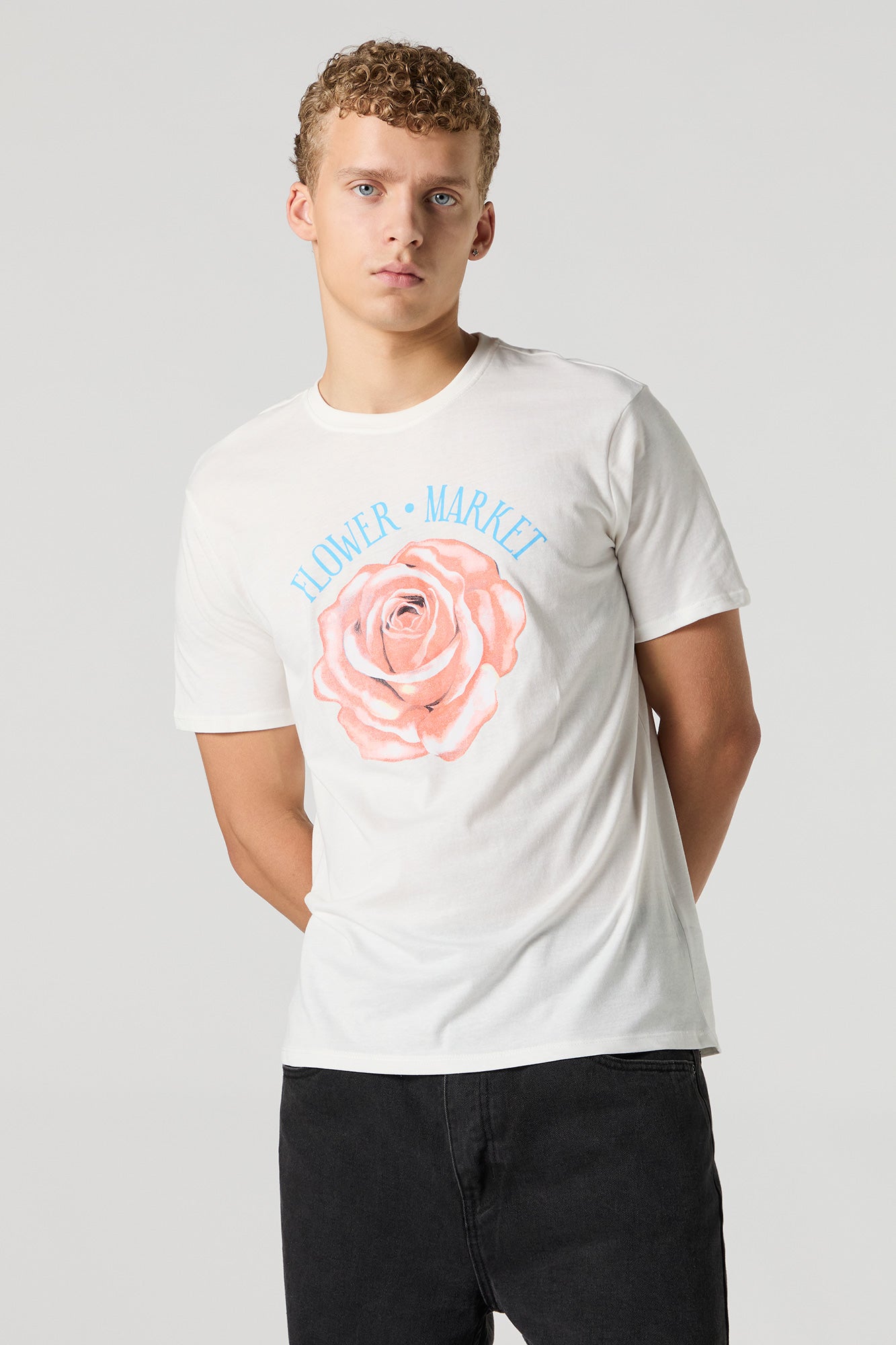 Flower Market Graphic T-Shirt