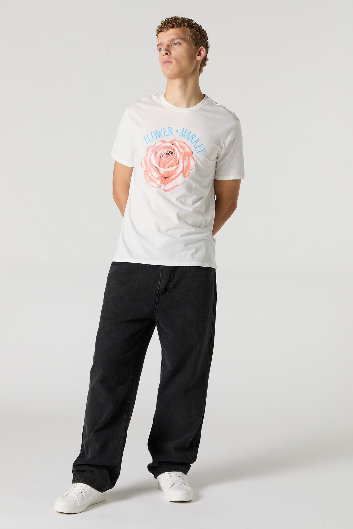 Flower Market Graphic T-Shirt