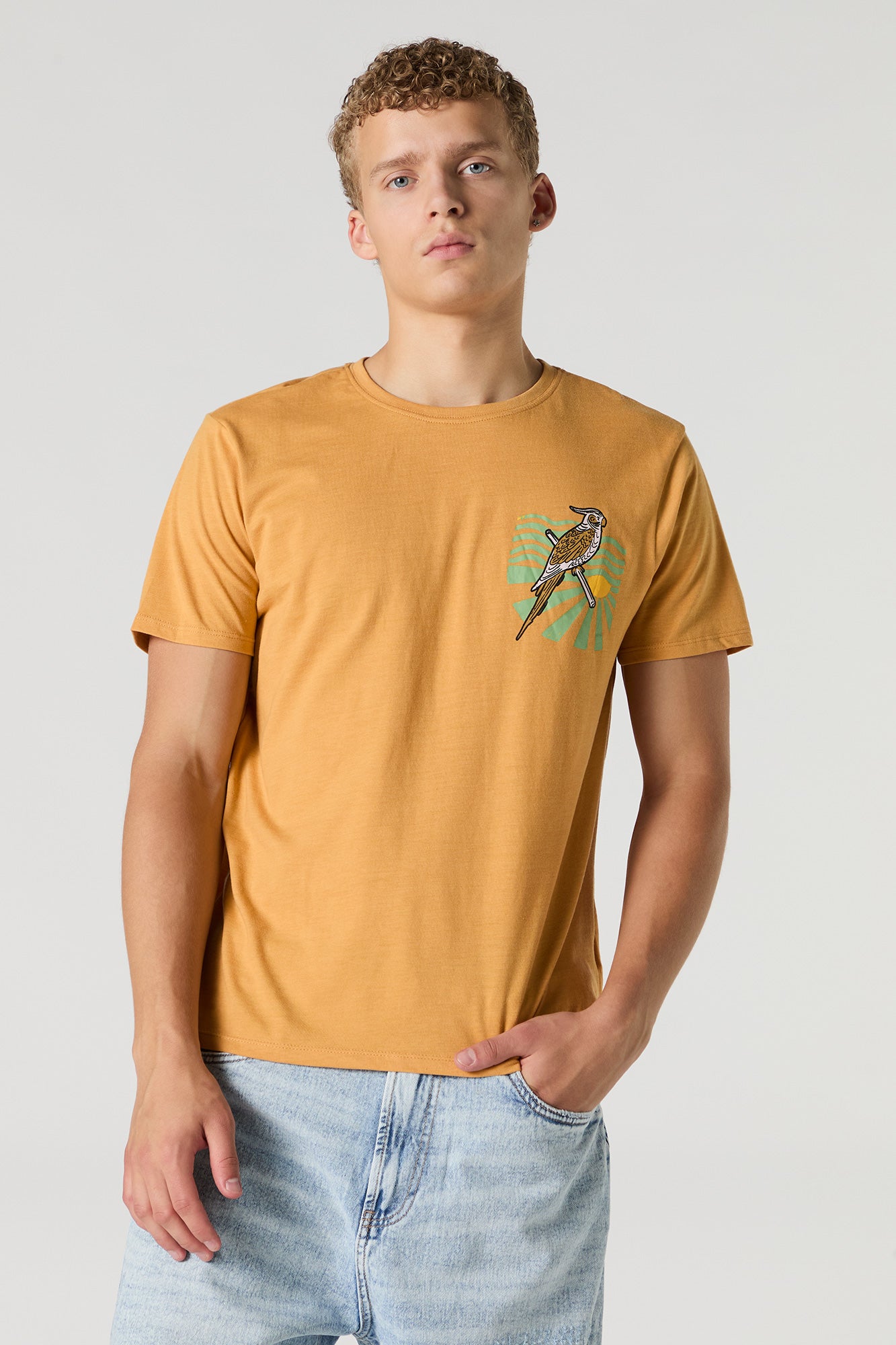 T-shirt à imprimé Bird