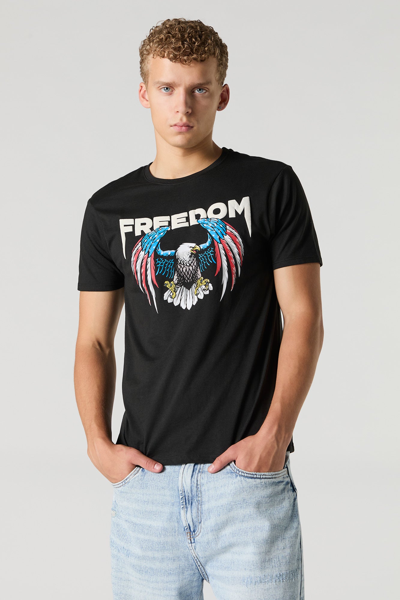 T-shirt à imprimé Freedom