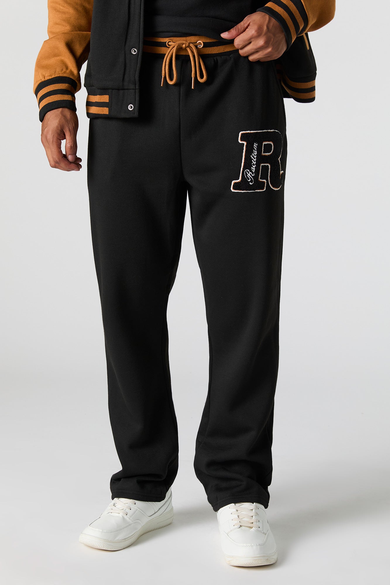 Raceteam Embroidered Fleece Varsity Sweatpant