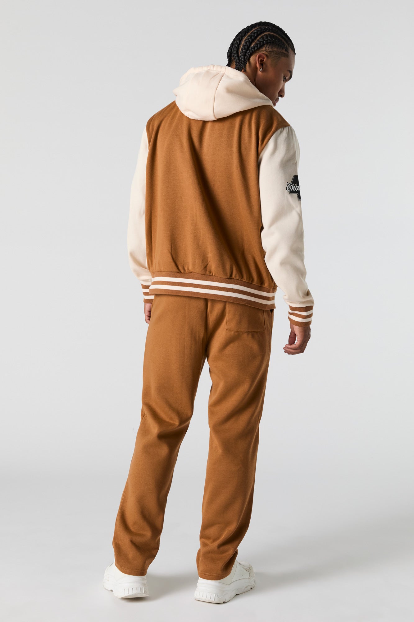 P Embroidered Fleece Varsity Sweatpant