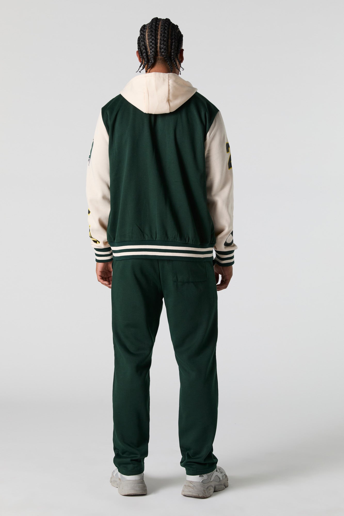 NY Racing Embroidered Fleece Varsity Sweatpant