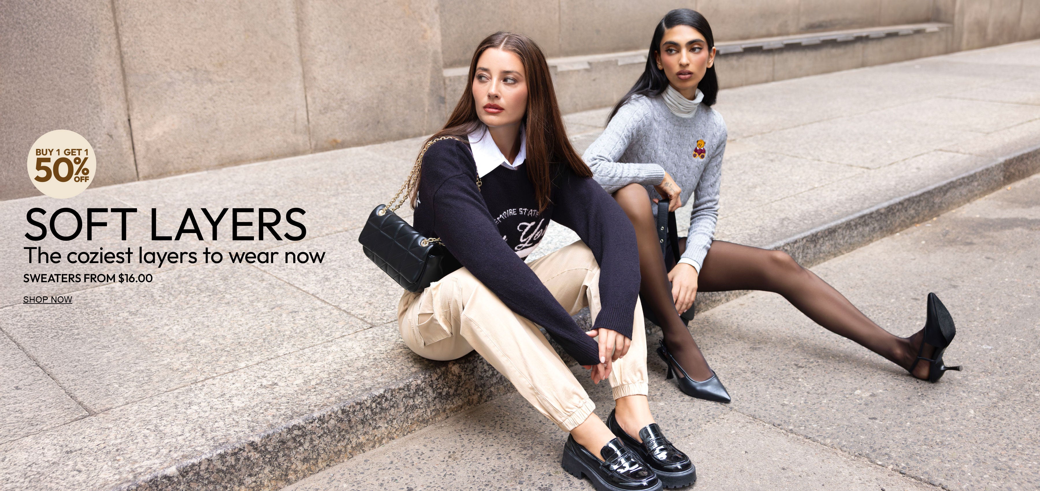 Forever 21 | Buy 1 Get 1 50% Off Soft Layers. Shop Now. The coziest layers to wear now. Sweaters from $16.00.