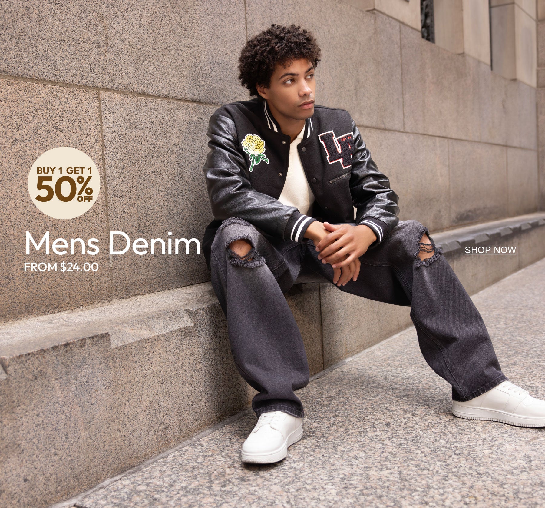 Forever 21 | Buy 1 Get 1 50% Off. Men's Denim from $24.00.