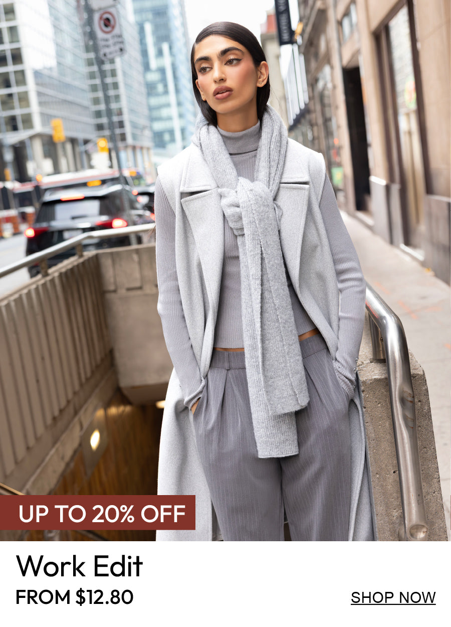 Up to 20% Off Women's Work Edit from $12.80. Shop Now. 