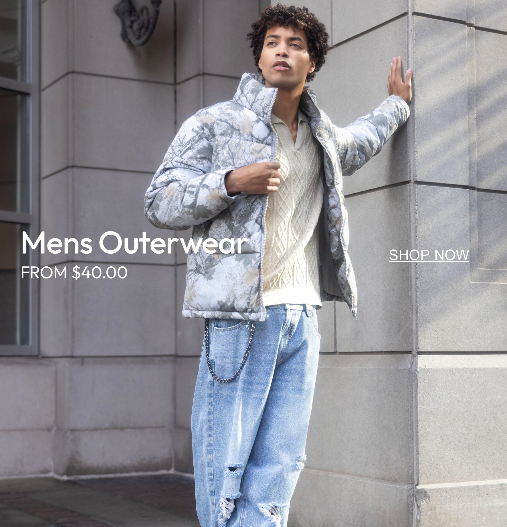 Forever 21 | Buy 1 Get 1 50% Off. Men's Outerwear from $40.00.