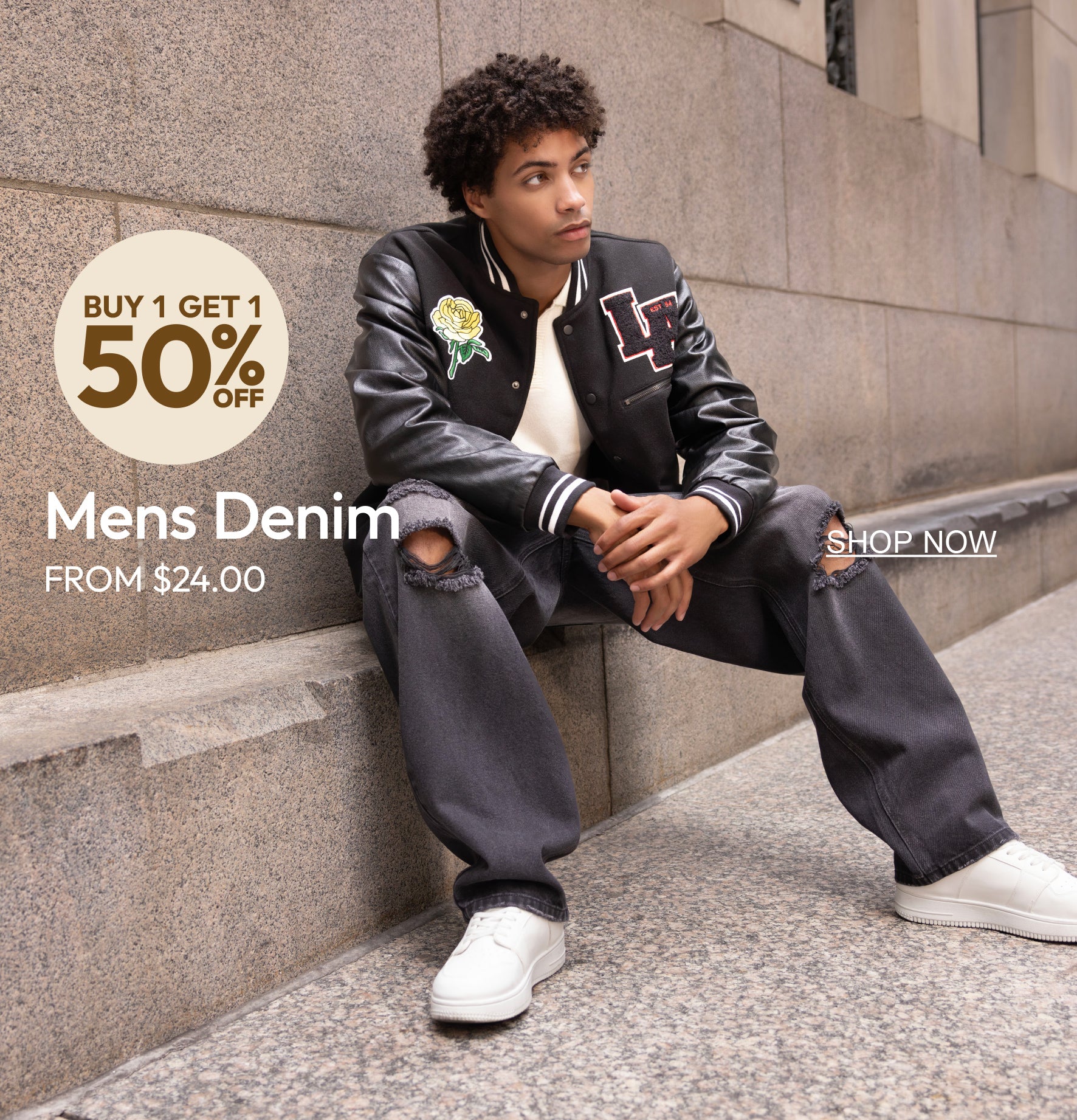 Forever 21 | Buy 1 Get 1 50% Off. Men's Denim from $24.00.