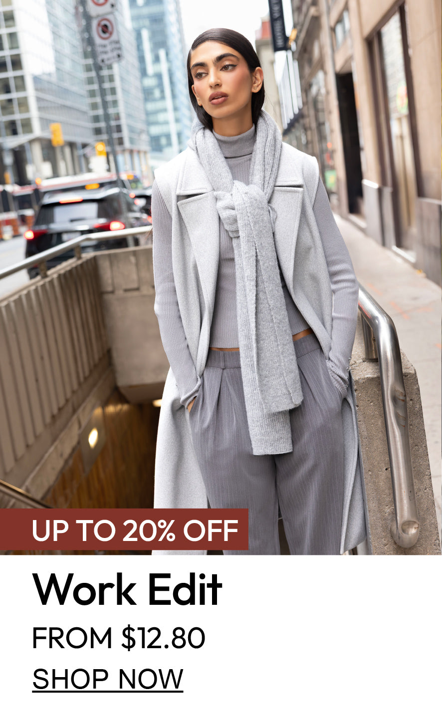 Up to 20% Off Women's Work Edit from $12.80. Shop Now. 