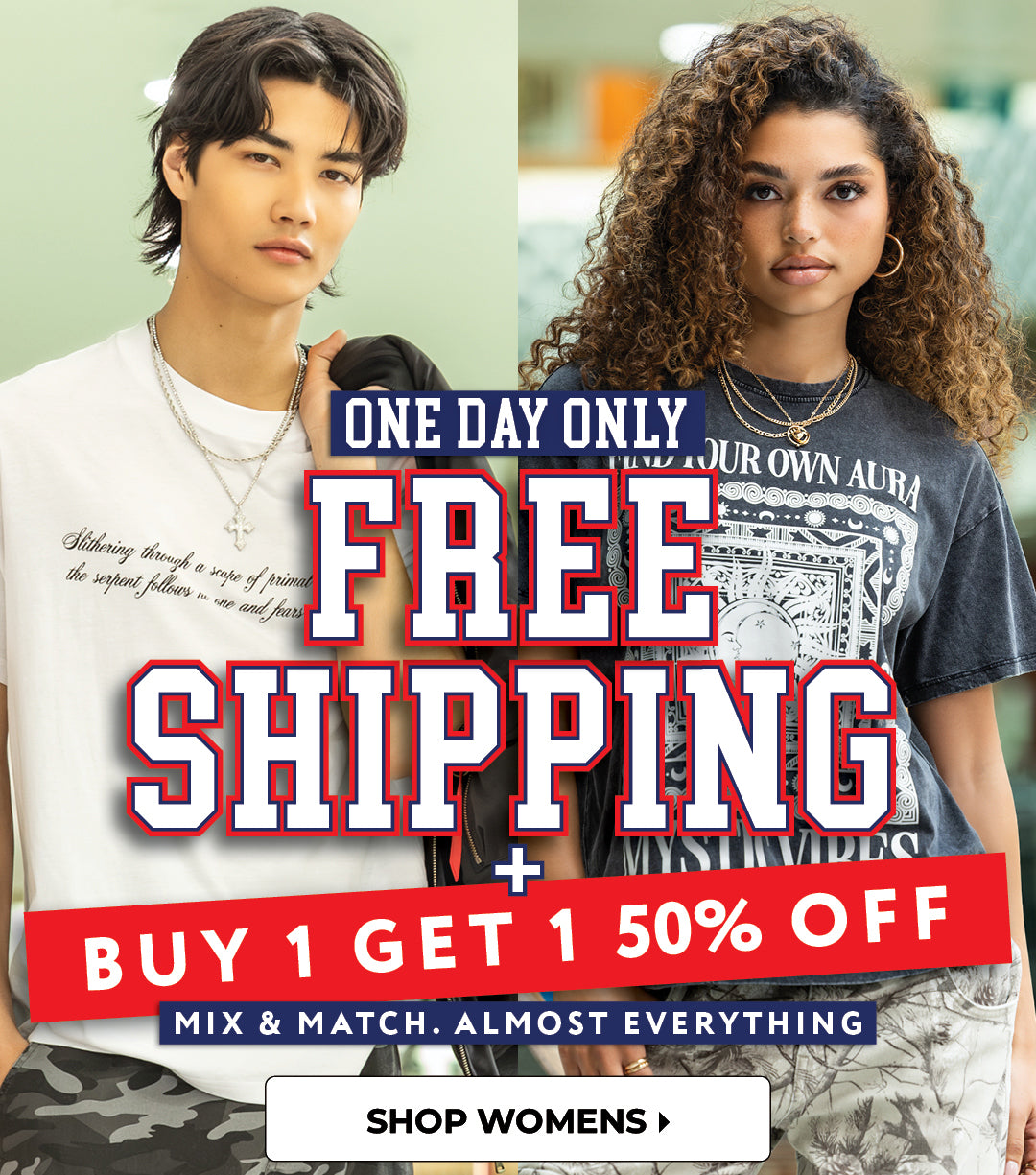 Free Shipping On Any Order, No Order Minimums. One Day Only. Shop Women's. 