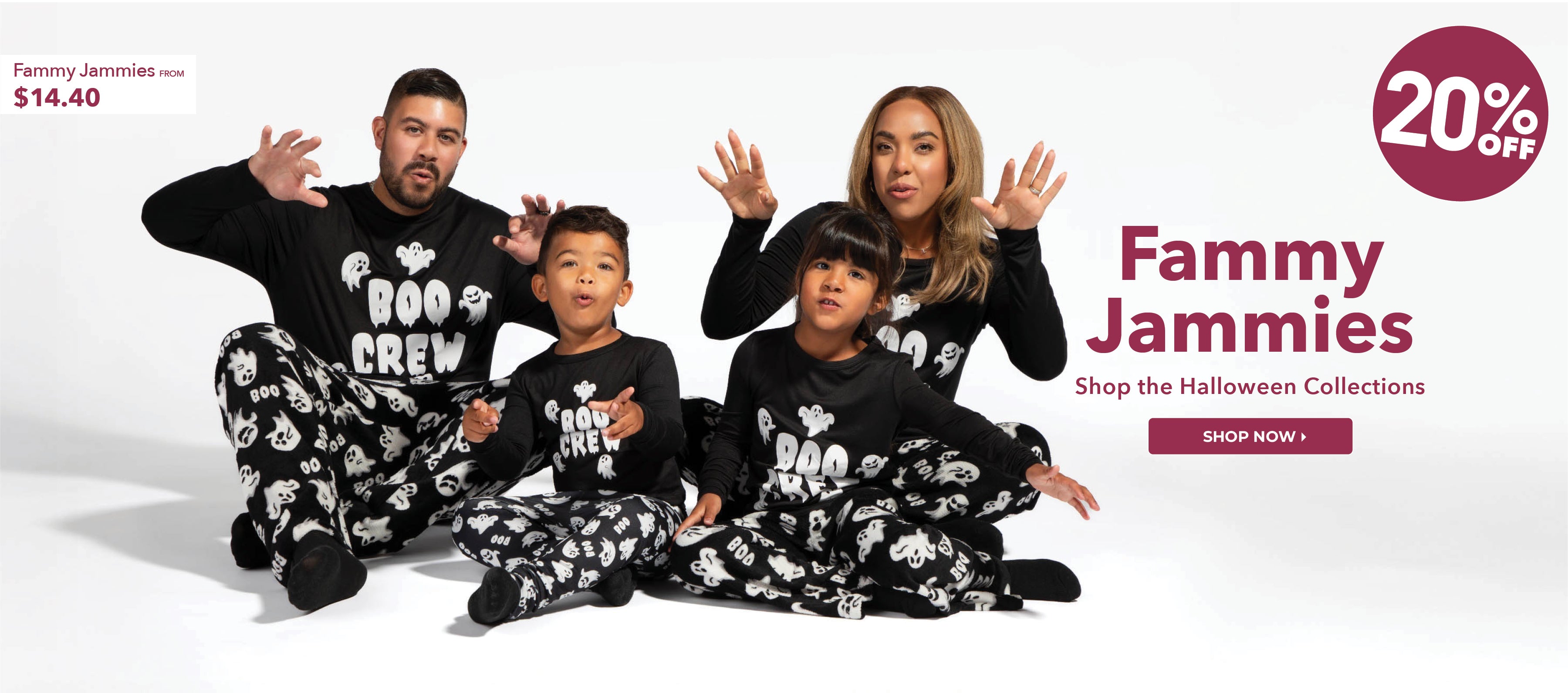Fammy Jammies. 20% Off. From $14.40. Shop Now.  