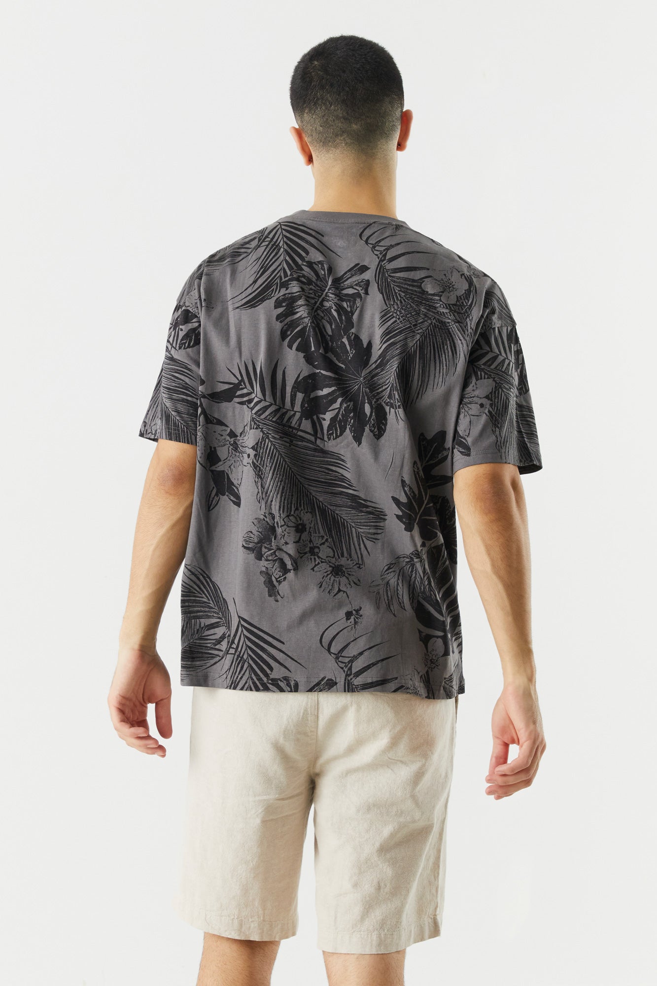 Tropical Print T-Shirt