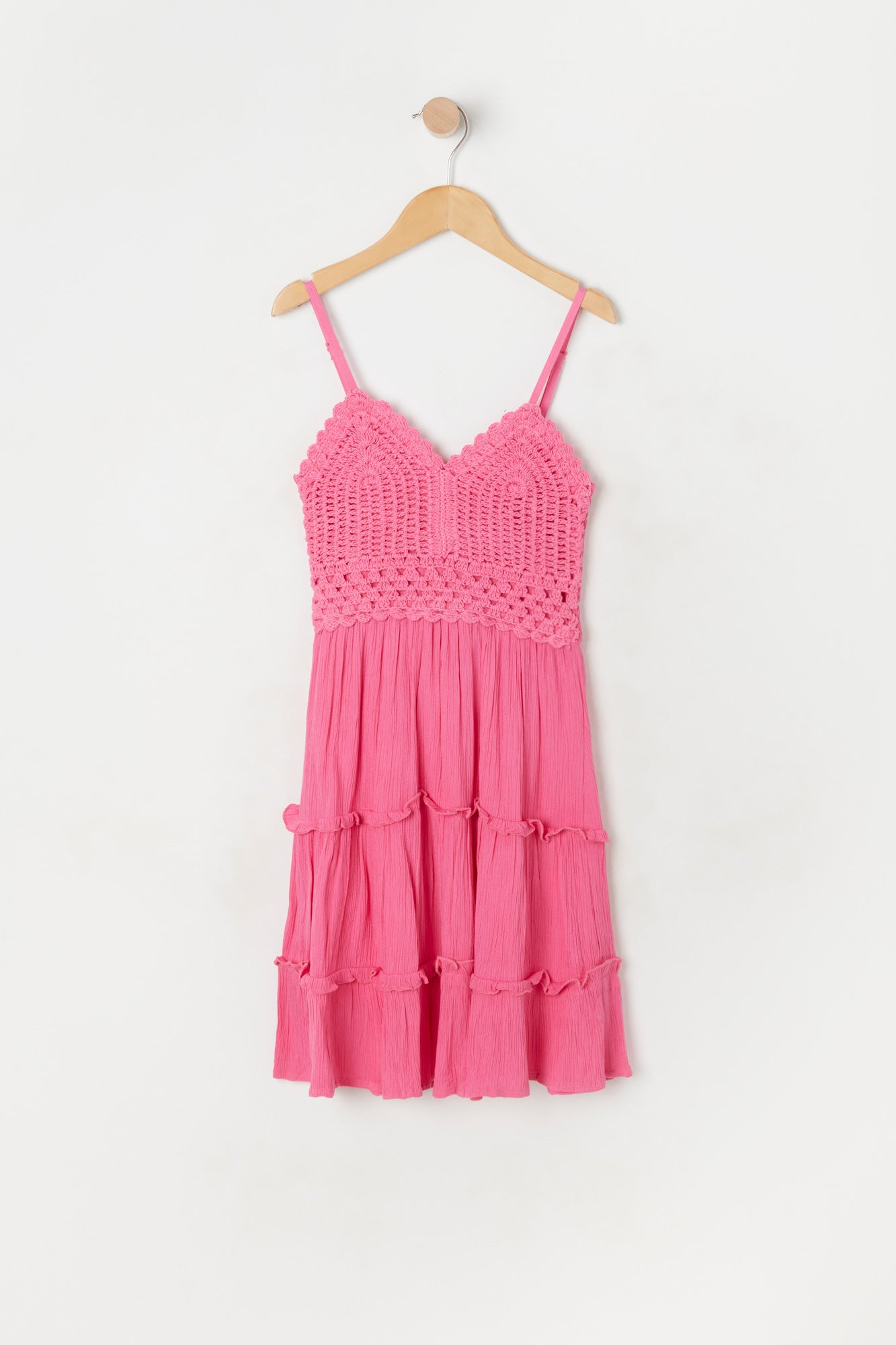 Robe volantée crochetée pour fille Urban